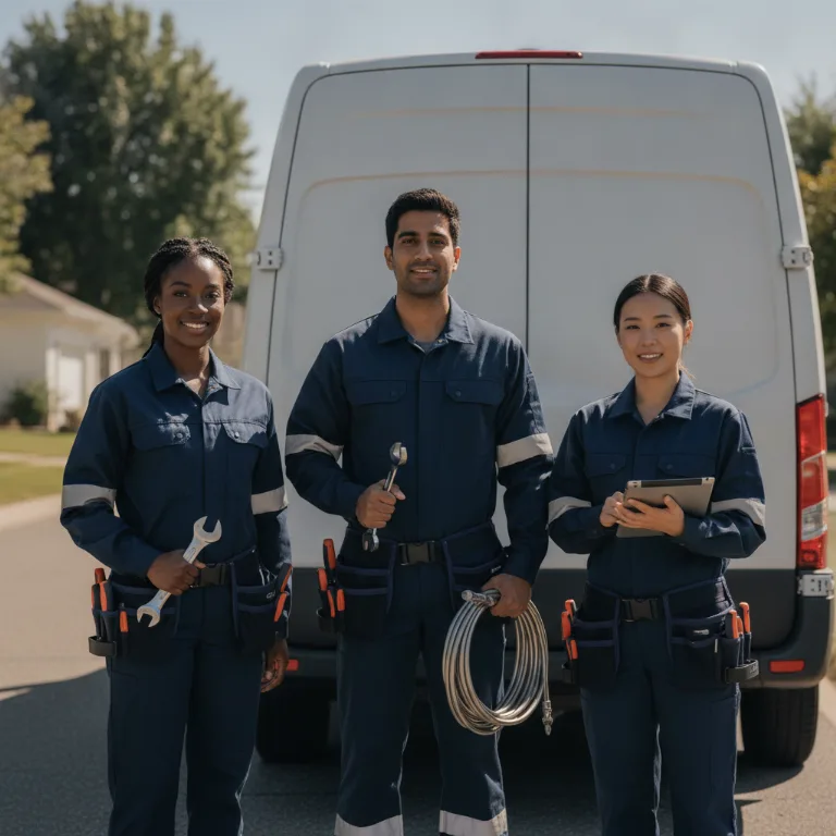 Wärmepumpeninstallateur Team in Neukoelln